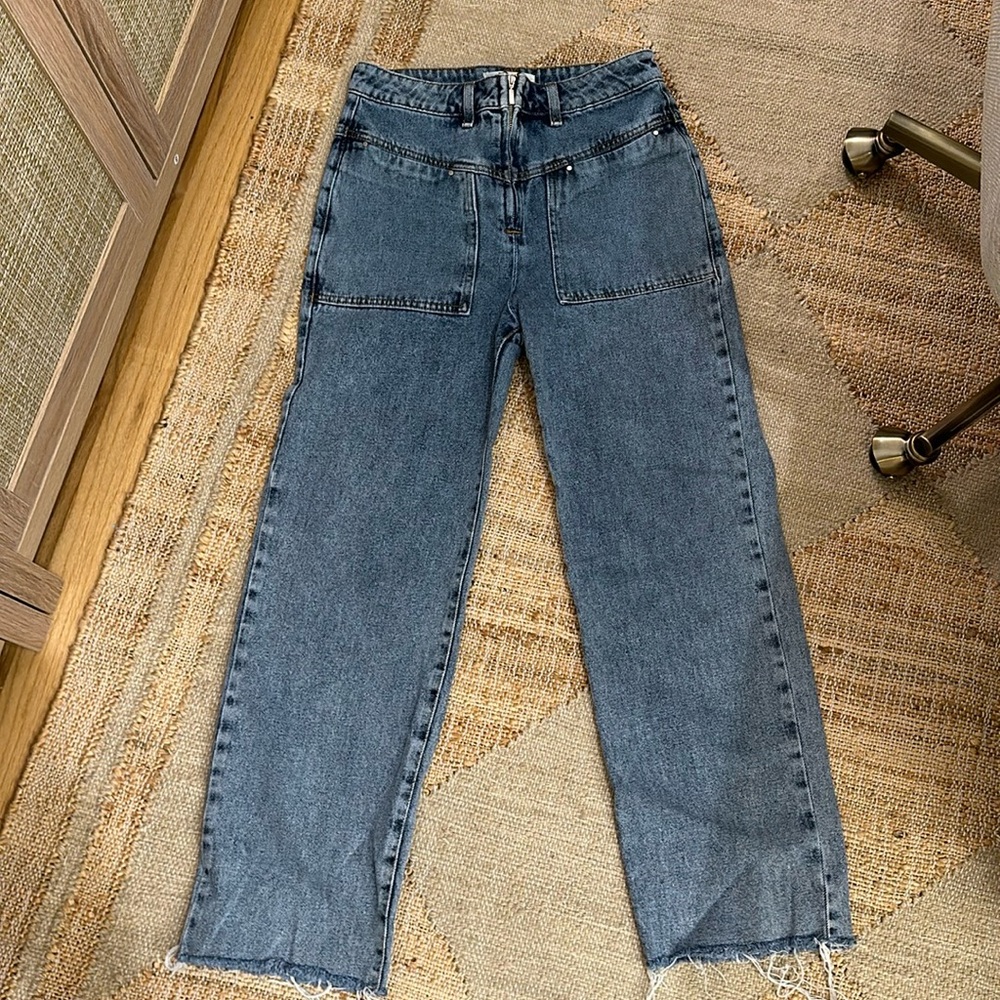 BA&SH Lady Jeans Light Wash Size 1